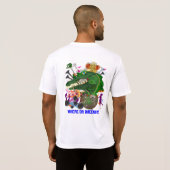 カーニバルの謝肉祭のイベントは見ますノートを喜びます Tシャツ (裏面フル)