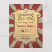 カーニバルまたはサーカスのポストカード 案内ポストカード (正面)