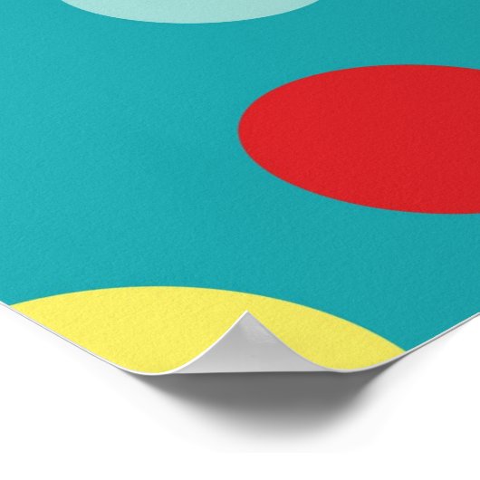 カーニバルまたはサーカスウェルカムサインカーソン ポスター (角)