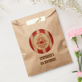 カーニバルまたはサーカスカスタムパーティーバッグ フェイバーバッグ (封をした状態)