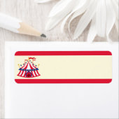 カーニバルまたはサーカス住所 シール (インサイチュ)