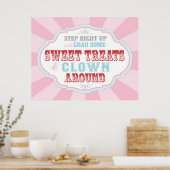 カーニバルまたはサーカス記号 ポスター (キッチン)