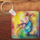 カーニバルを焼く/ベネチアンマスカレードダンス キーホルダー (正面)