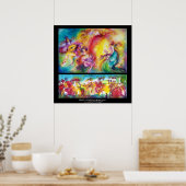 カーニバルを焼く/ベネチアンマスカレードダンス ポスター (キッチン)