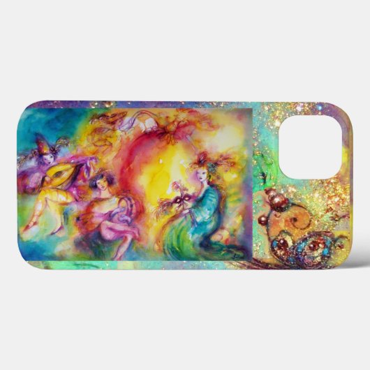 カーニバルを焼く/ベネチアンマスカレードダンス Case-Mate iPhoneケース (裏面 (横))