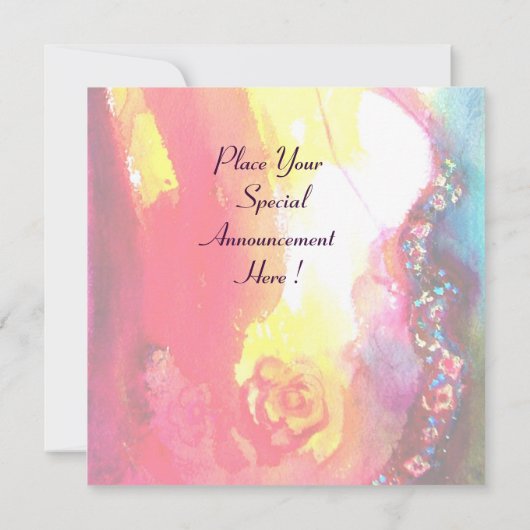 カーニバルを焼く，マルディグラスマスカレード 招待状 (裏面)