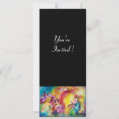 カーニバルを焼く，マルディグラスマスカレード 招待状 (正面)