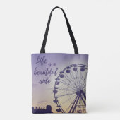 カーニバルアットデュスク | 人生は美しい トートバッグ (裏面)