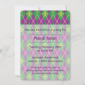 カーニバルアーガイルパーティの招待状 招待状 (正面)