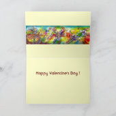 カーニバルイタリアンダンスと音楽バレンタインデー シーズンカード (内部)