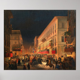 カーニバルインローマモクロレッティの饗宴 ポスター