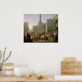 カーニバルイン・ローマ， c.1650-51 ポスター (キッチン)