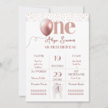 カーニバルオブジョイファースト誕生日招待状