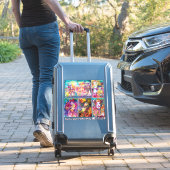 カーニバルオブヴェネツィアマルディグラスマスカレードマスク シール (スーツケースインサイチュ)