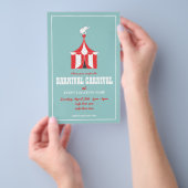 カーニバルカスタムイベントフライヤー チラシ (ハンドル)