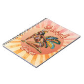 カーニバルクイーンカリブのスパイラルノート ノートブック (左側)