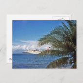 カーニバルクルーズ船グランドケイマン島 ポストカード (正面/裏面)