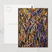 カーニバルグラスグラスとオレンジのカビ菌2005 ポストカード (正面/裏面)