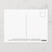 カーニバルグラスグラスとオレンジのカビ菌2005 ポストカード (裏面)