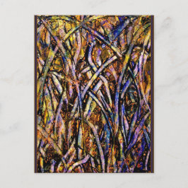 カーニバルグラスグラスとオレンジのカビ菌2005 ポストカード