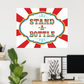 カーニバルゲームスタンドAボトル ポスター (ホームオフィス)