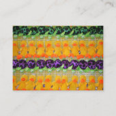 カーニバルゲームプラッシュ鴨タートゥー玩具賞動物 名刺 (正面)