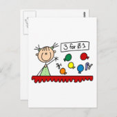 カーニバルゲームTシャツとギフト ポストカード (正面/裏面)