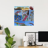 カーニバルコラージュ ポスター (ホームオフィス)