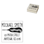 カーニバルコーンドッグコーンドッグマスタードグルメアドレス ラバースタンプ (押印)