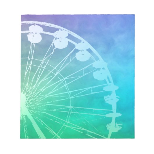 カーニバルサマーデザイン ノートパッド (正面)