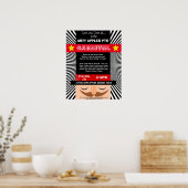 カーニバルサマーフェアPTA学校募金ポスター ポスター (キッチン)