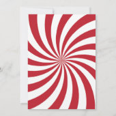 カーニバルサーカスキッズ1st誕生日パーティの招待状 招待状 (裏面)