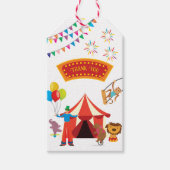 カーニバルサーカスギフトラベル ギフトタグ (正面)