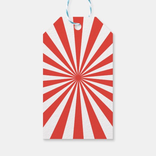 カーニバルサーカスショー&アニマルズ誕生日ありがとう ギフトタグ (裏面)