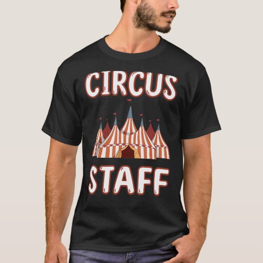 カーニバルサーカススタッフ Tシャツ (正面)