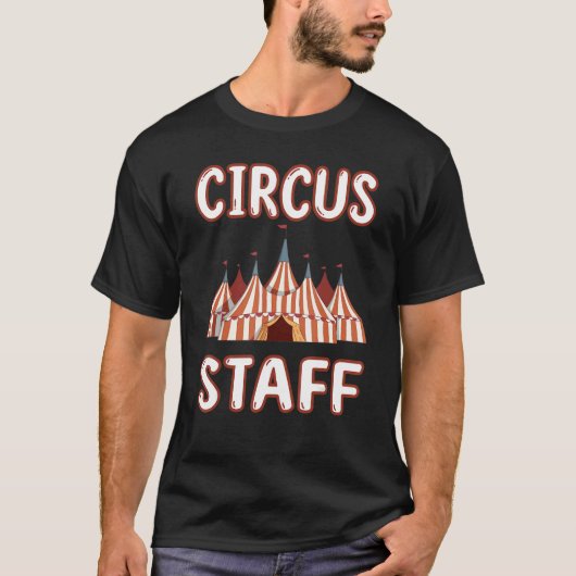カーニバルサーカススタッフ Tシャツ (正面)