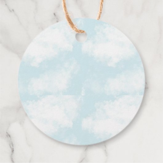 カーニバルサーカスビッグトップブルー誕生日 フェイバータグ (裏面)