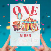 カーニバルサーカスフェスティバルキッドの最初の誕生日