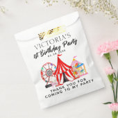 カーニバルサーカスフェスティバルショーありがとう誕生日 フェイバーバッグ (封をした状態)