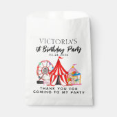 カーニバルサーカスフェスティバルショーありがとう誕生日 フェイバーバッグ (正面)