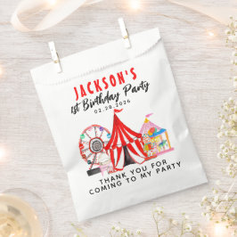 カーニバルサーカスフェスティバルショーありがとう誕生日 フェイバーバッグ