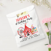 カーニバルサーカスフェスティバルショーありがとう誕生日 フェイバーバッグ (封をした状態)