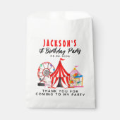 カーニバルサーカスフェスティバルショーありがとう誕生日 フェイバーバッグ (正面)