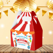 カーニバルサーカスフェスティバルベビーシャワー フェイバーボックス