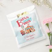 カーニバルサーカスブルーベビーシャワー フェイバーバッグ (封をした状態)