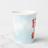 カーニバルサーカスブルーベビーシャワー 紙コップ (右)