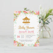 カーニバルサーカスベビーシャワーの招待 招待状 (スタンド正面)