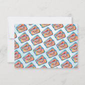 カーニバルサーカスベビーシャワーサンキューカード サンキューカード (裏面)