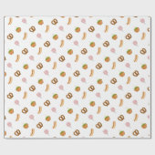 カーニバルサーカス州フェアスナックラップ紙 ラッピングペーパー (フラット)