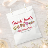 カーニバルサーカス州フェアフーズ誕生日パーティー フェイバーバッグ (クリップ留めされた状態)